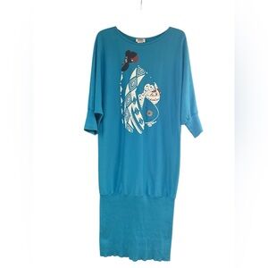 Vintage Lida Navajo Women Dress OS